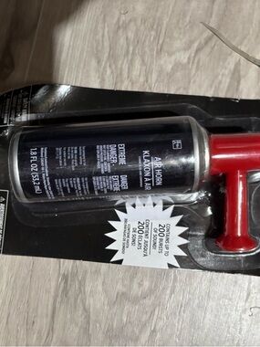 Air Horn Canister with Red Trigger